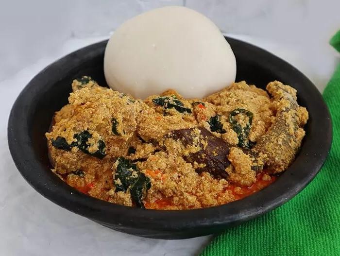 Pounded Yam & Egusi