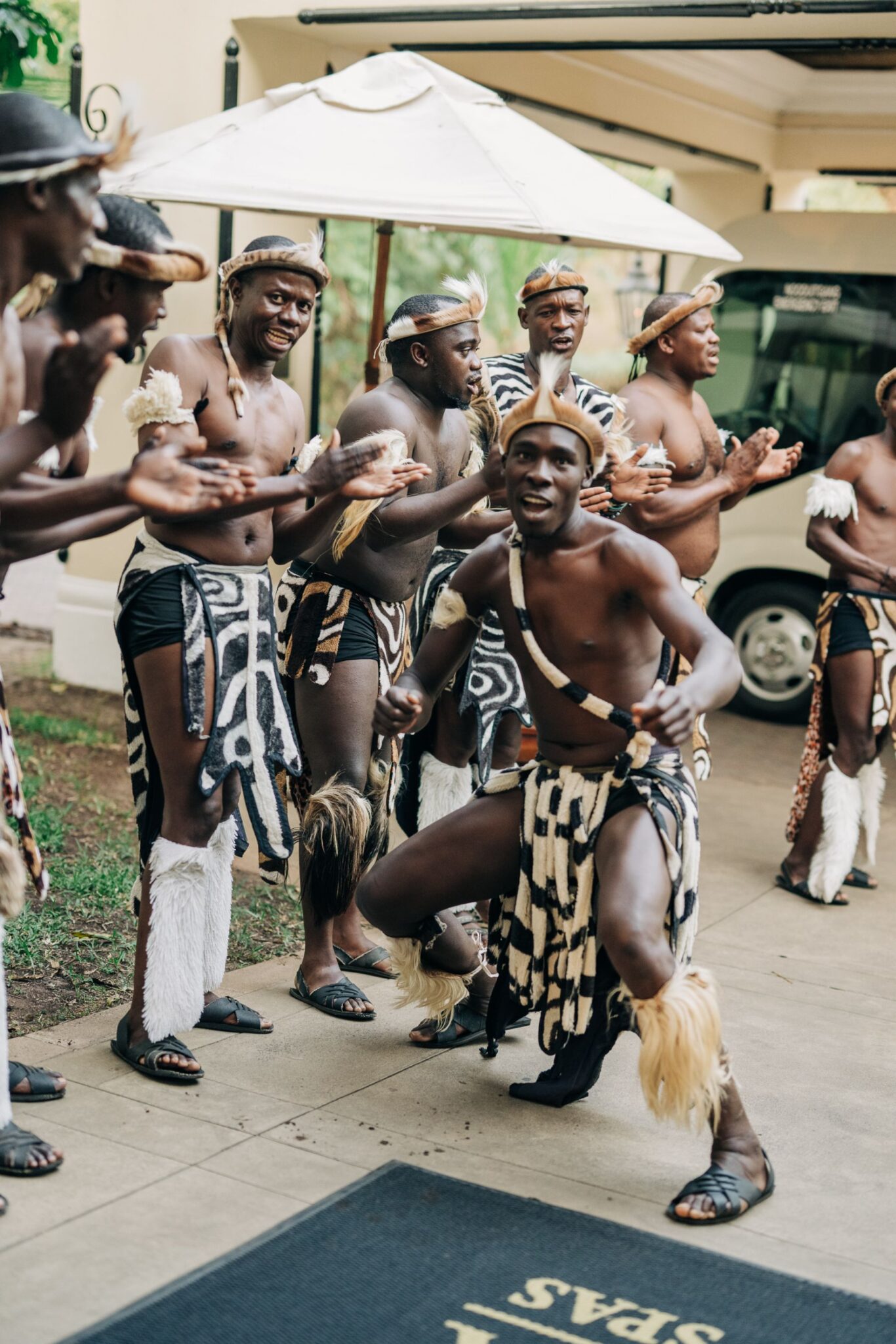 Ekperi people greeting