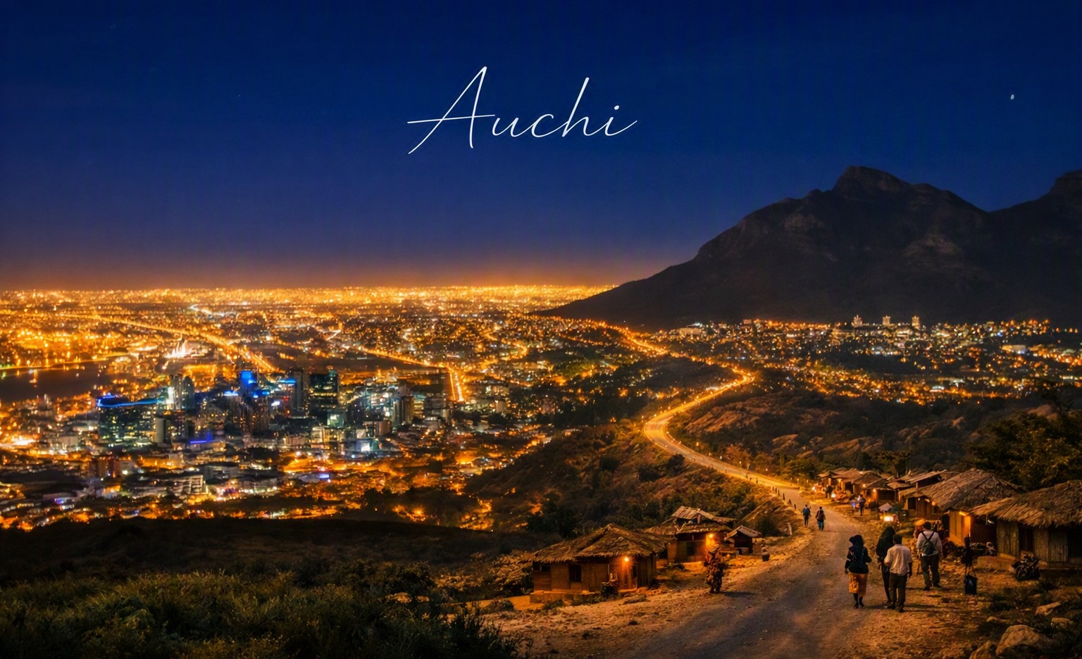 Auchi Aerial View from Sky