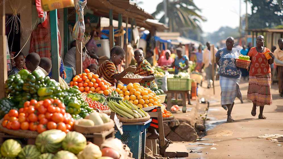 Auchi Commercial Market Corridor